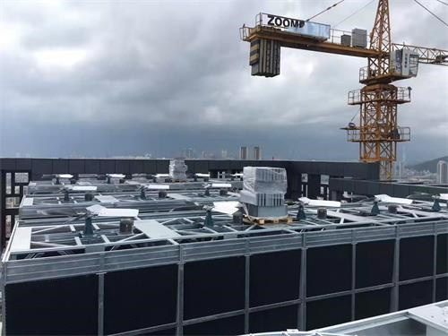 節能冷卻塔的類型特點,節能封閉式冷卻塔