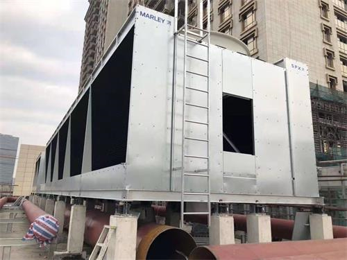 鄭州玻璃鋼冷卻塔最高能將溫度降低幾度,玻璃鋼冷卻塔圖片