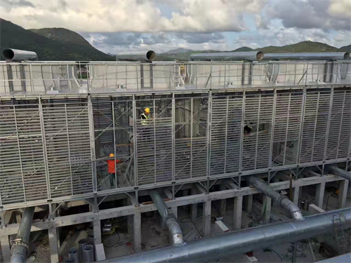 廣東冷卻塔的進出塔的溫差掌握極為重要,冷卻塔進出水