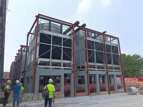 玻璃鋼冷卻塔怎樣減少溫度,橫流式玻璃鋼冷卻塔