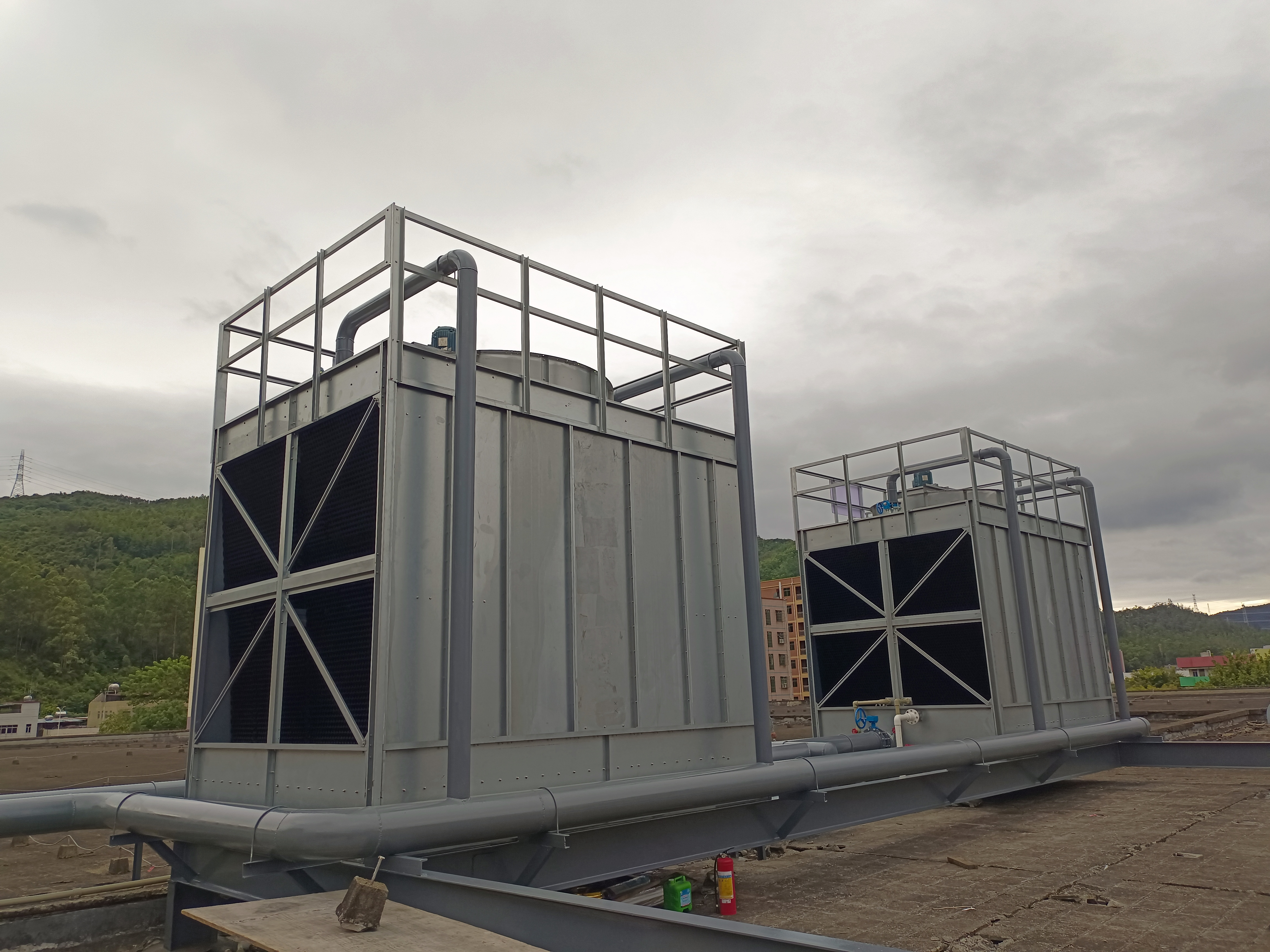 改善冷卻塔的布水情況以提高換熱效率,冷卻塔布水不均勻